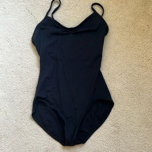 Women's Capezio Black Leotard Size Small